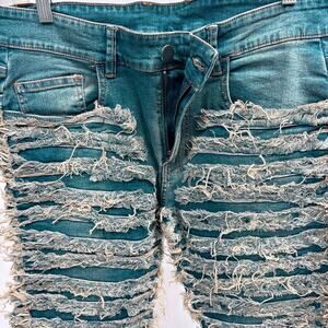 No Brand, Women's Stacked Flare Jeans, size 36"